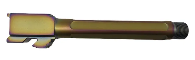 Glock 17 Threaded Barrel 9mm – Flat Fluted Chameleon