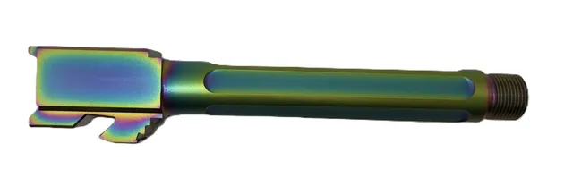Glock 17 Threaded Barrel 9mm – Flat Fluted Radio Active