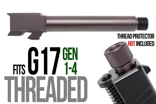 Glock 17 Threaded Barrel 9mm – Plum