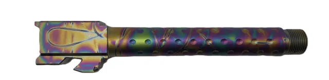 Glock 17 Threaded Barrel 9mm – Golf Ball Dimpled Python