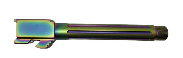 Glock 17 Threaded Barrel 9mm – Straight Fluted Radio Active