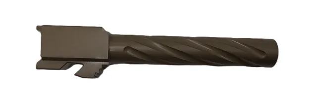Glock 17 Barrel 9mm – Thick Spiral Dark Earth
