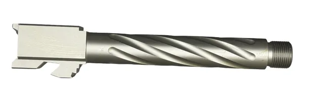 Glock 17 Threaded Barrel 9mm – Thick Spiral Flat Gray