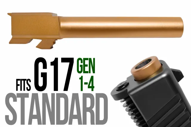 Glock 17 Match Grade Barrel 9mm – Copper