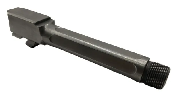 Glock 19 Threaded Barrel 9mm – Flat Fluted Stainless