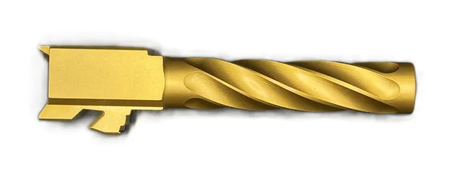 Glock 19 Barrel 9mm – Chunky Spiral Gold