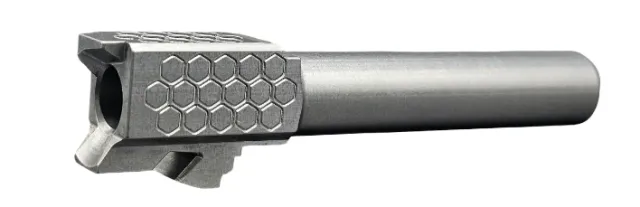 Glock 19 Barrel 9mm – HoneyComb Stainless