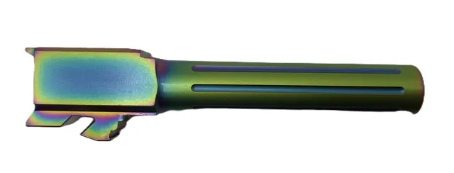 Glock 19 Barrel 9mm – Straight Fluted Radio Active