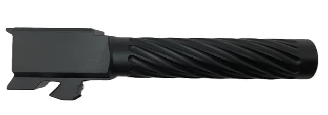 Glock 19 Barrel 9mm – Thin Spiral Black