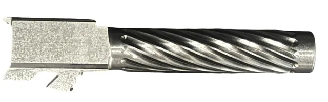 Glock 19 Barrel 9mm – Thin Spiral Stainless