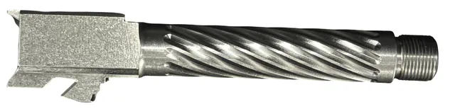 Glock 19 Threaded Barrel 9mm – Thin Spiral Stainless