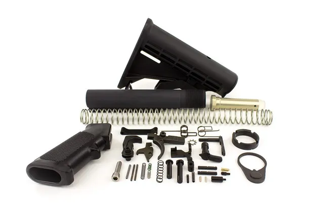 mil-spec Lower Receiver Parts Kit & MIl-Spec Rifle Buttstock