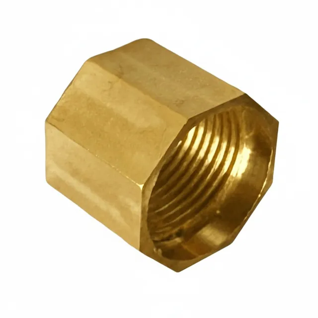 1/2x28 Thread Protector – Hex Gold