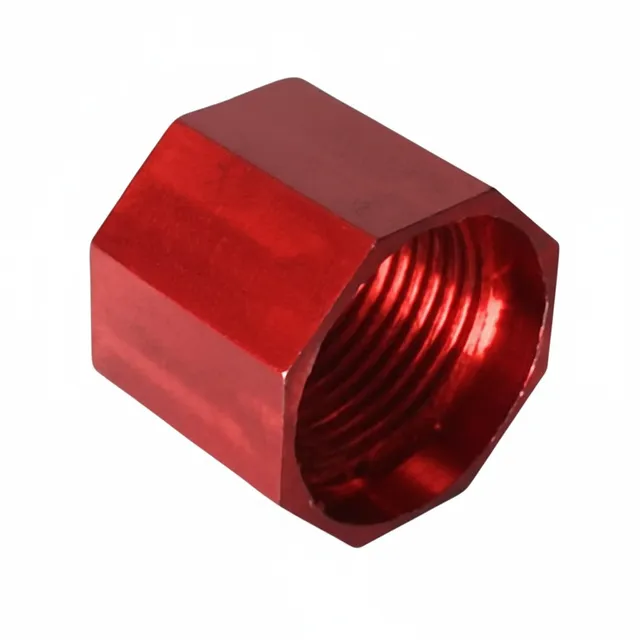 1/2x28 Thread Protector – Hex Red