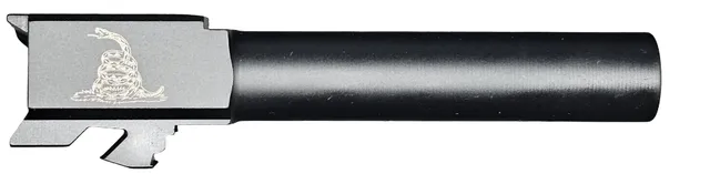 Don't Tread on Me Logo Glock 19 Barrel 9mm – Black